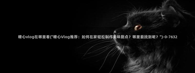 心糖vlog入口